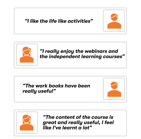 Student feedback on LABC training