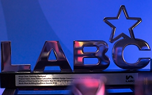 LABC Awards trophy
